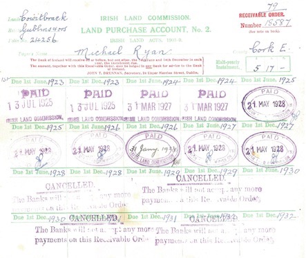 Land Purchase 1923