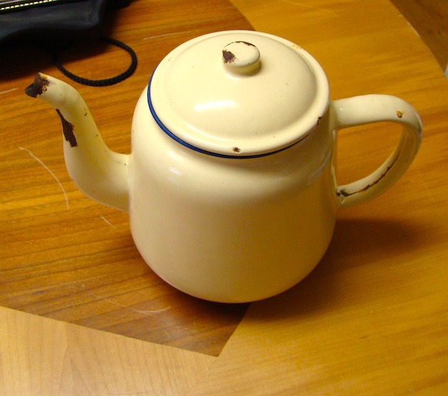 Enamel Teapot