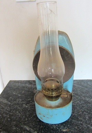 Blue Oil Lamp