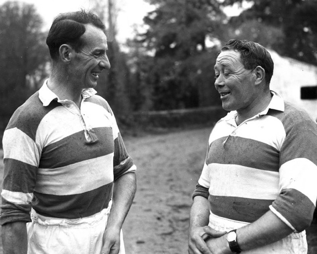 Two great Inniscarra hurling stalwarts- Paddy Keohane and Christy Hicks