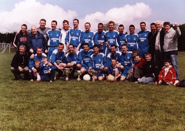 Strand United Soccer Club’s clean sweep in 2005 saw them win the Eugene Neilon Cup, The Div 3 League, and the Presidents Cup