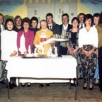 Mrs Sheila Crean called it a day from her  teaching role at  Vicarstown National School in 1991. She is pictured at Courtbrack Community Centre with family and friends.jpg